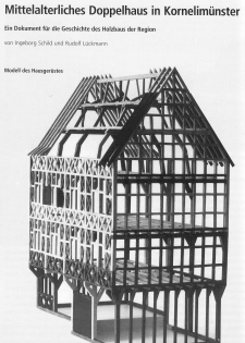 Fachwerk des Hauses Korneliusmarkt 56 und Benediktusplatz 2